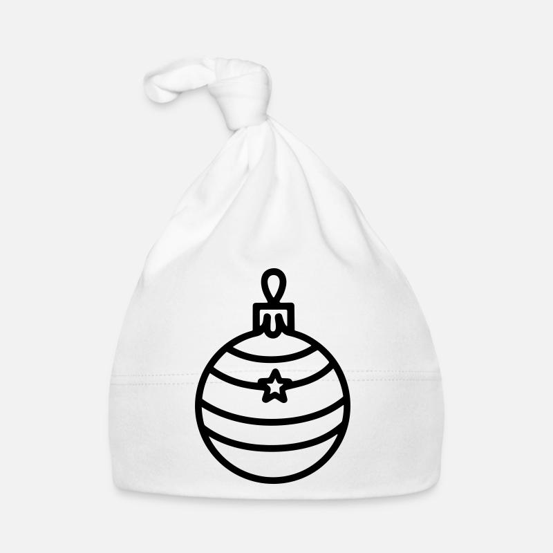 Boule de Noël Bonnet bio Bébé