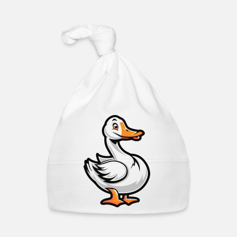 Gans Comic Baby Bio-Mütze