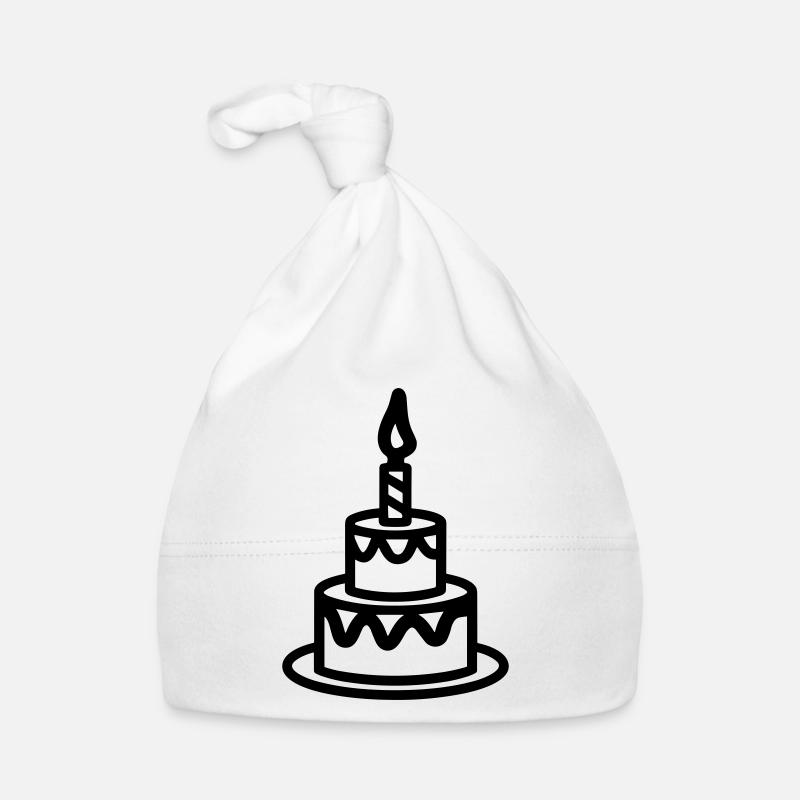 Birthday cake Organic Baby Cap