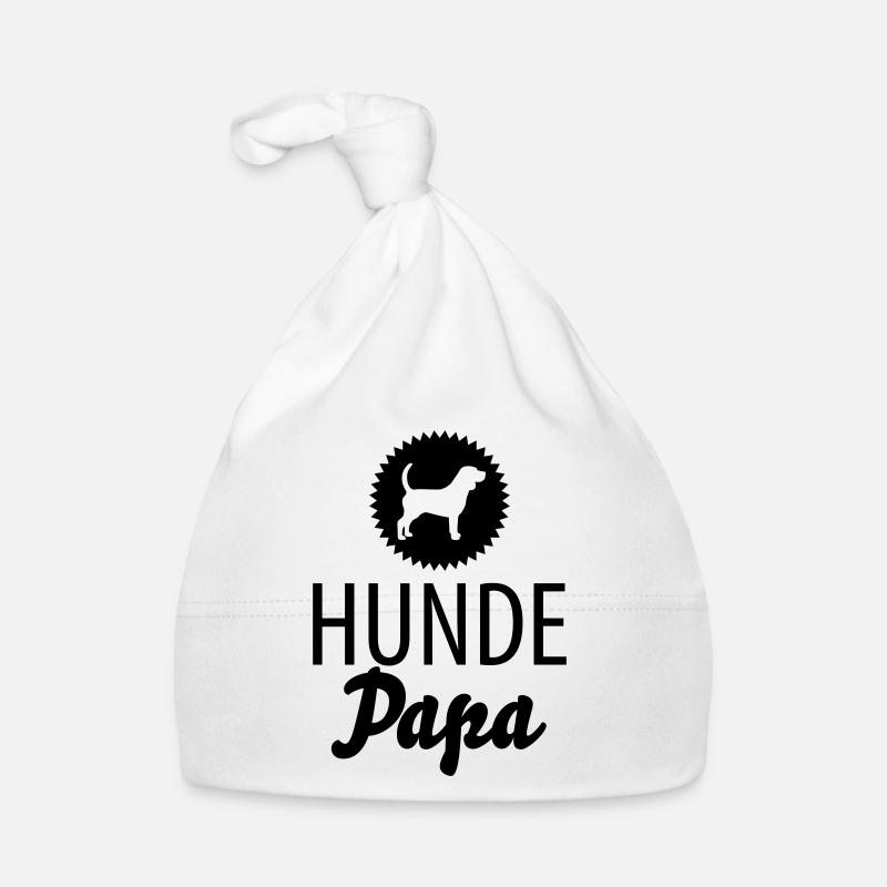 Hunde Papa Baby Bio-Mütze