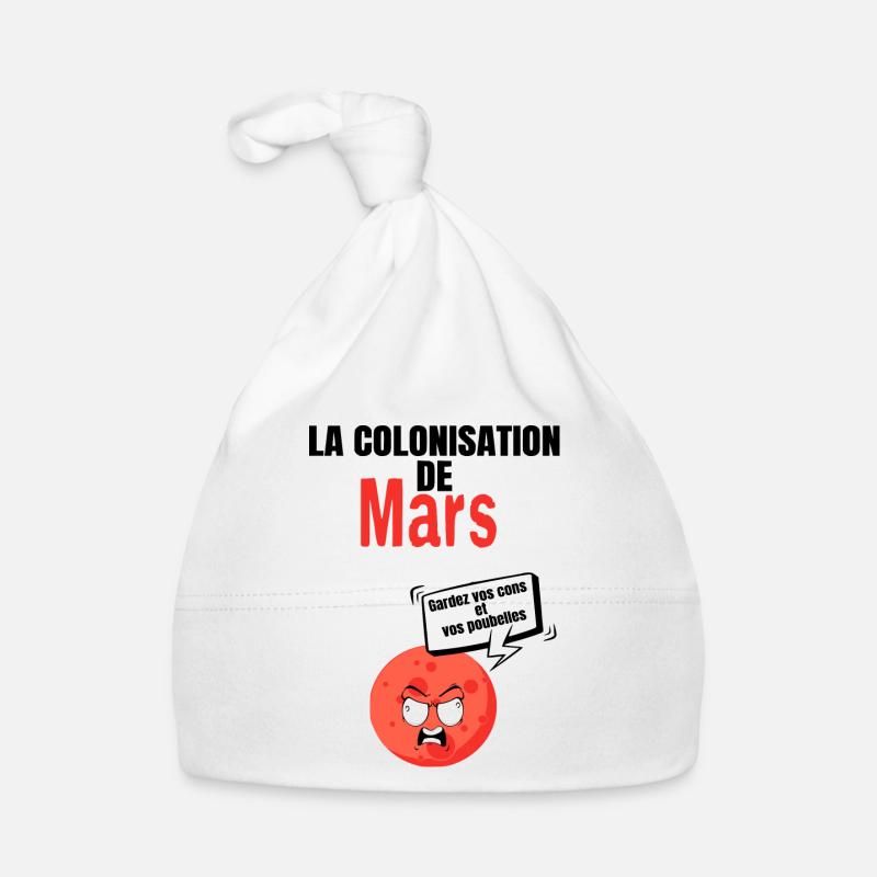 La colonisation de mars Bonnet bio Bébé