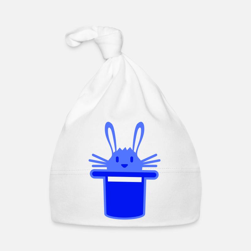 Lapin Chapeau Haut de forme Sorcier Lapin Sorcier Mignon Bonnet bio Bébé