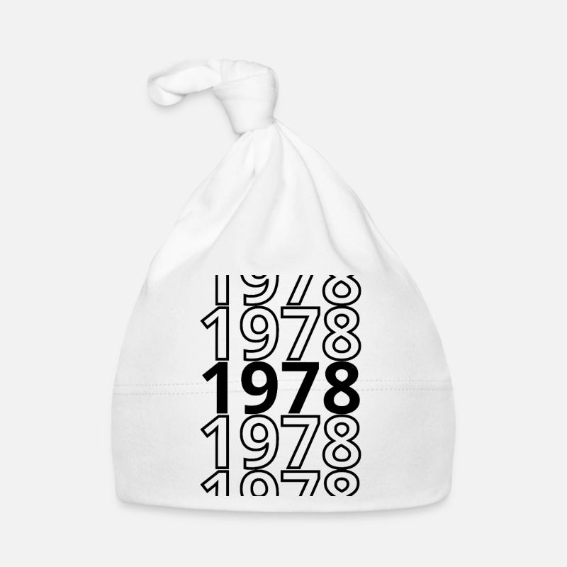 1978 1978 1978 Baby Bio-Mütze