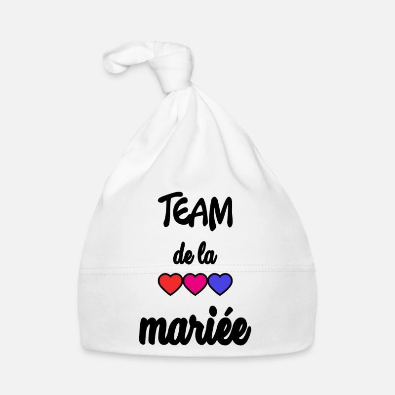 MARIEE. FUTURE MARIEE. EVJF. TEAM. TEAM MARIEE Bonnet bio Bébé