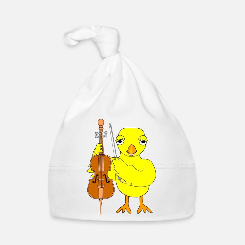 Cello Chick Organic Baby Cap