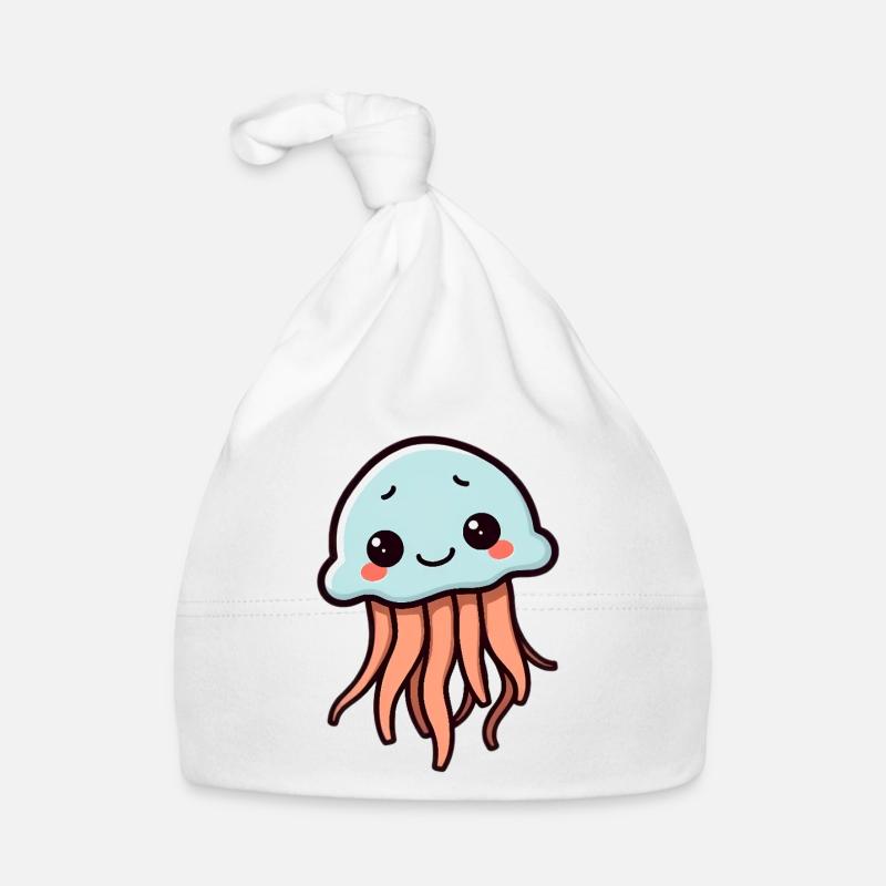 Qualle Baby Bio-Mütze