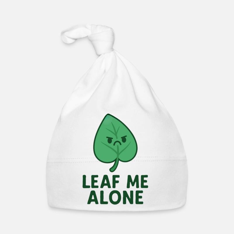 Leaf me allone Baby Bio-Mütze