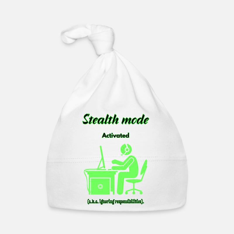 Stealth Mode Active Organic Baby Cap