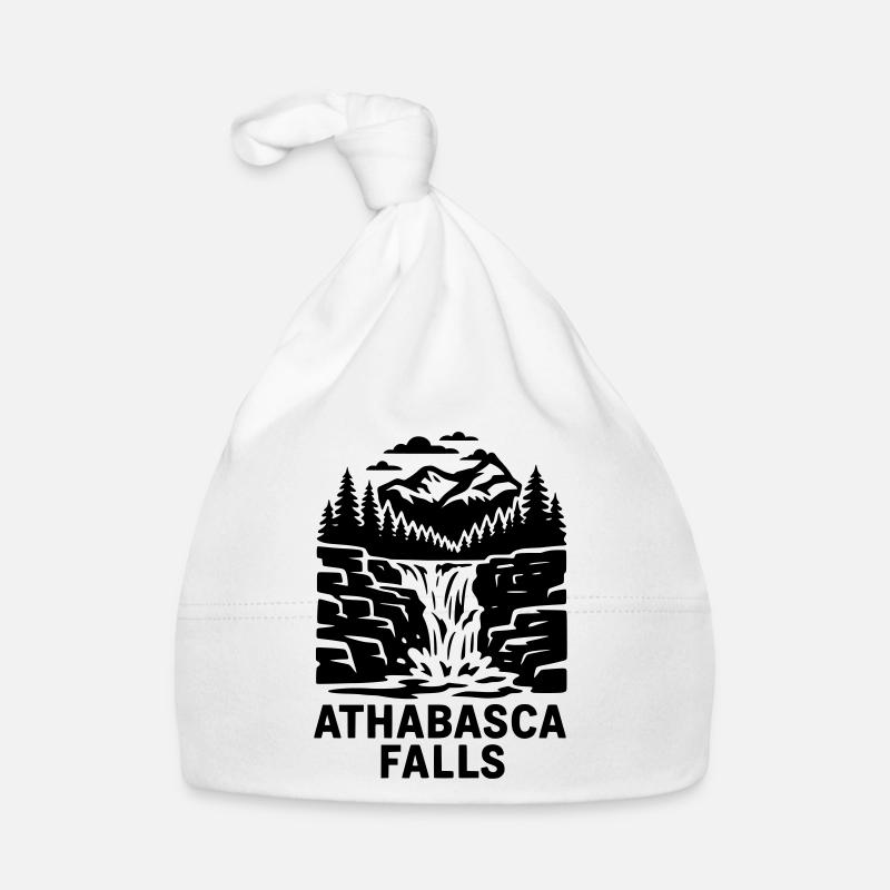 athabasca falls Baby Bio-Mütze