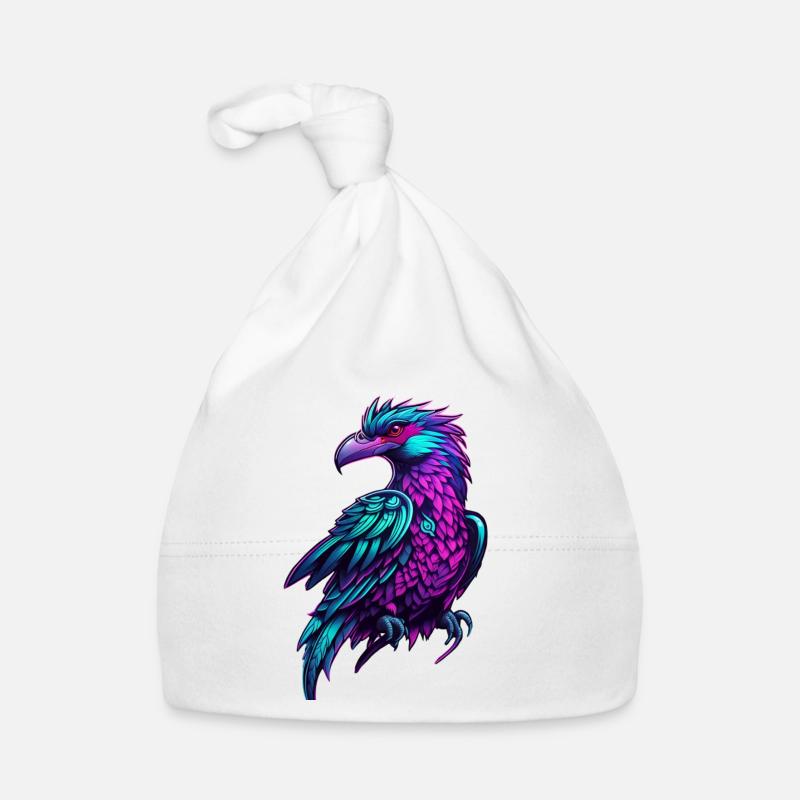 Vol de couleur Neon Phoenix Bonnet bio Bébé