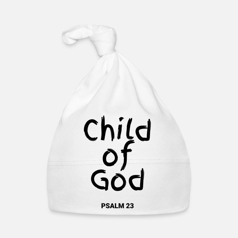 Enfant de Dieu Bonnet bio Bébé