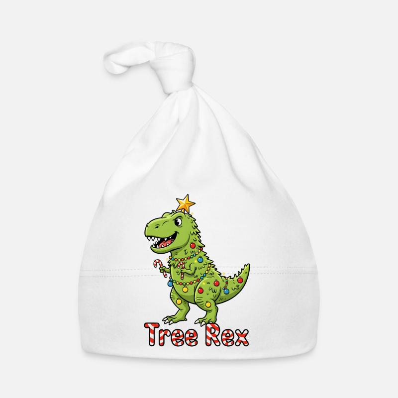 Tree Rex Christmas Trend Organic Baby Cap