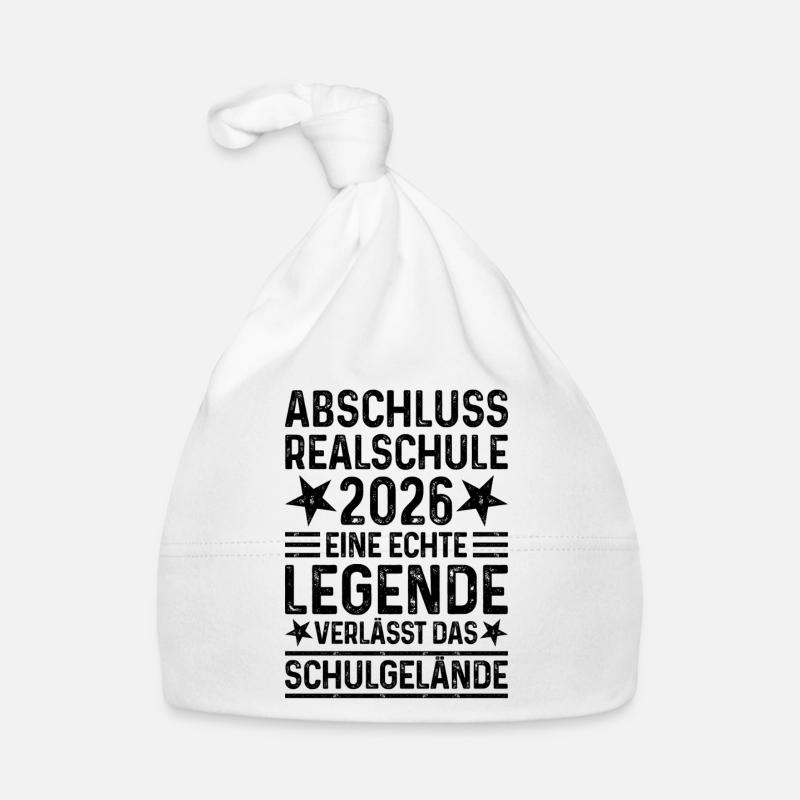 Graduation 2026 Realschule Graduation 2026 Organic Baby Cap