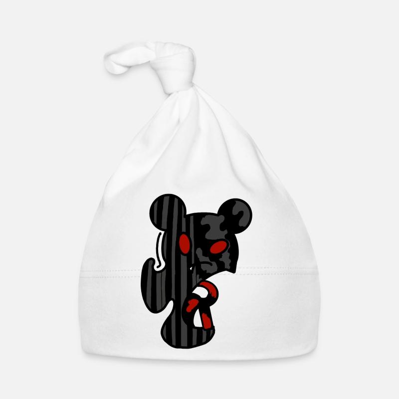 Glitch bear Bonnet bio Bébé