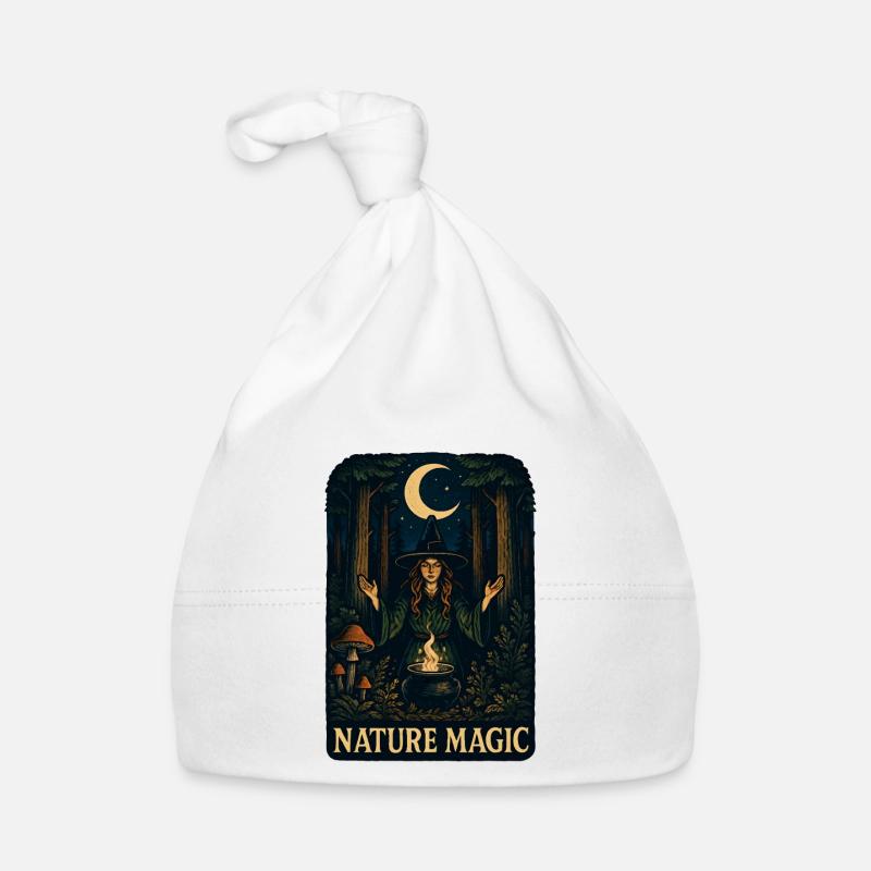 Forest Magic Moon Magic Organic Baby Cap