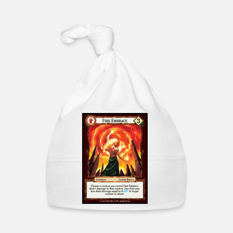 Étreinte de Feu Bonnet bio Bébé