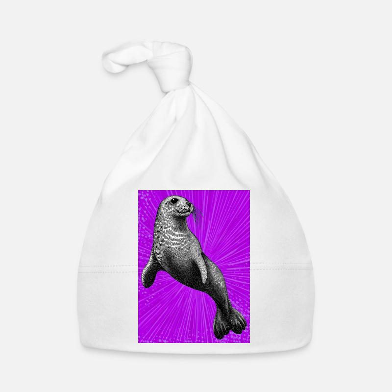 seal Organic Baby Cap