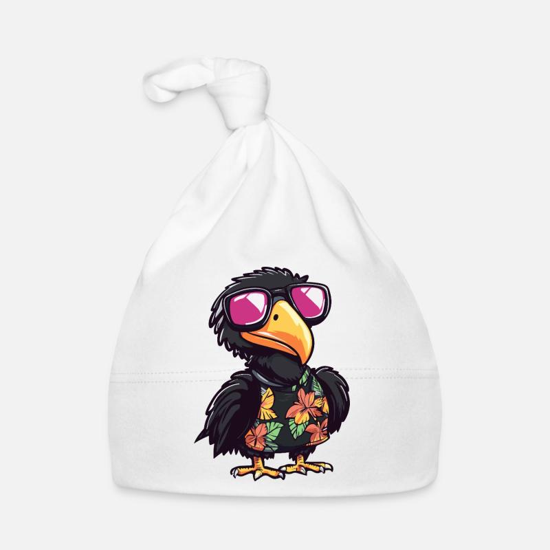 Vacances de bandes dessinées Harpy Bird Bonnet bio Bébé