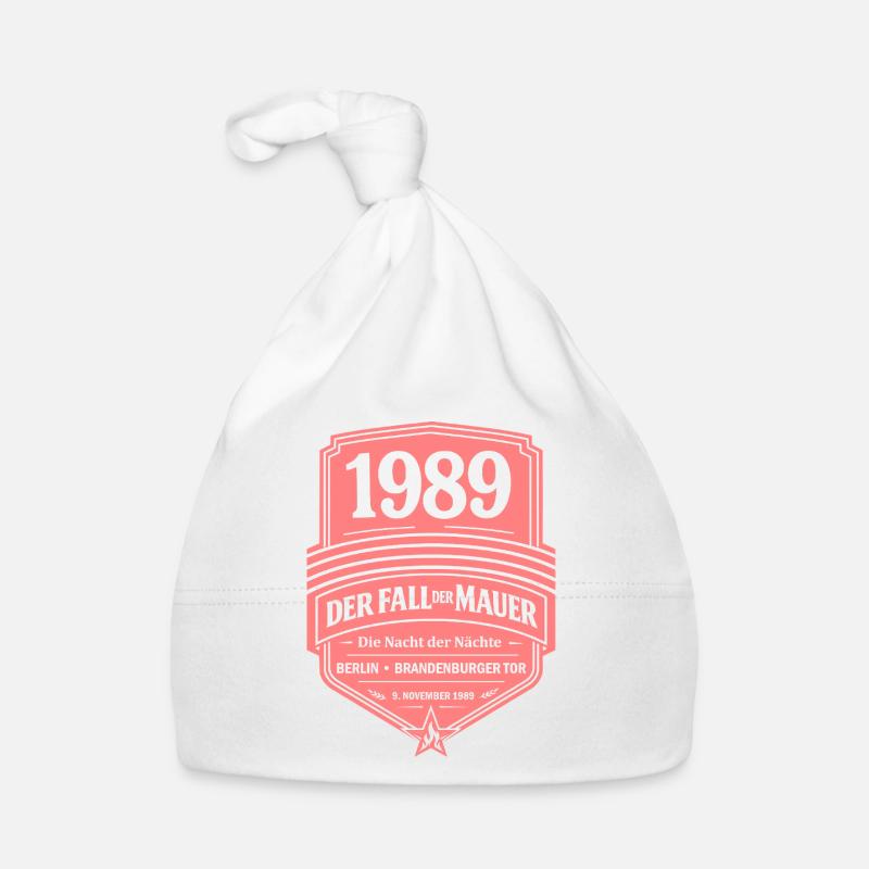 1989 – La Chute du Mur Bonnet bio Bébé