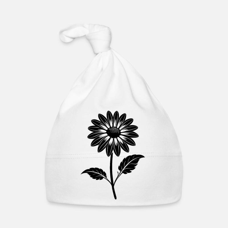 Fleur de camomille Bonnet bio Bébé