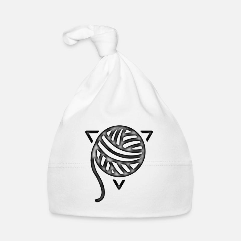 The Wool Ball (printing) Organic Baby Cap