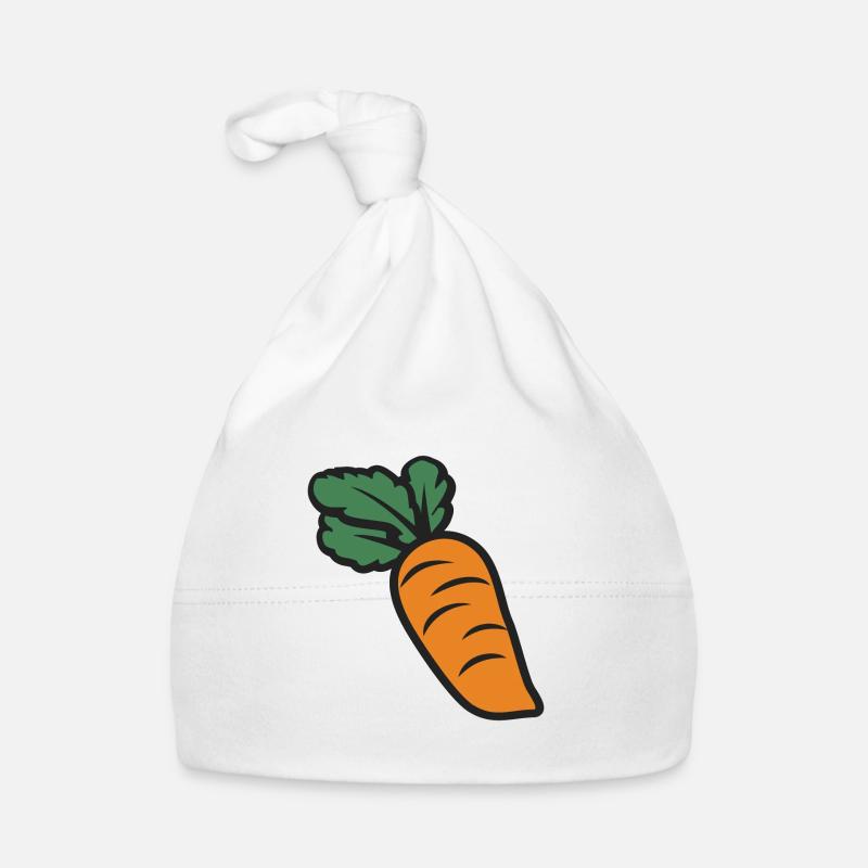 Carrot small Organic Baby Cap