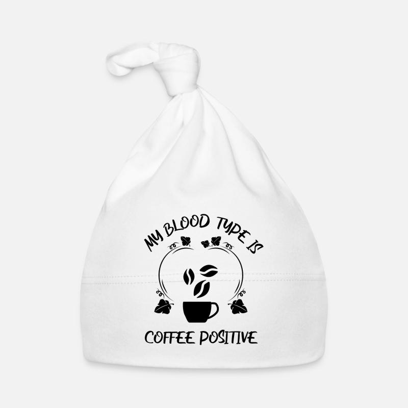 Kaffee Espresso Käffchen Baby Bio-Mütze