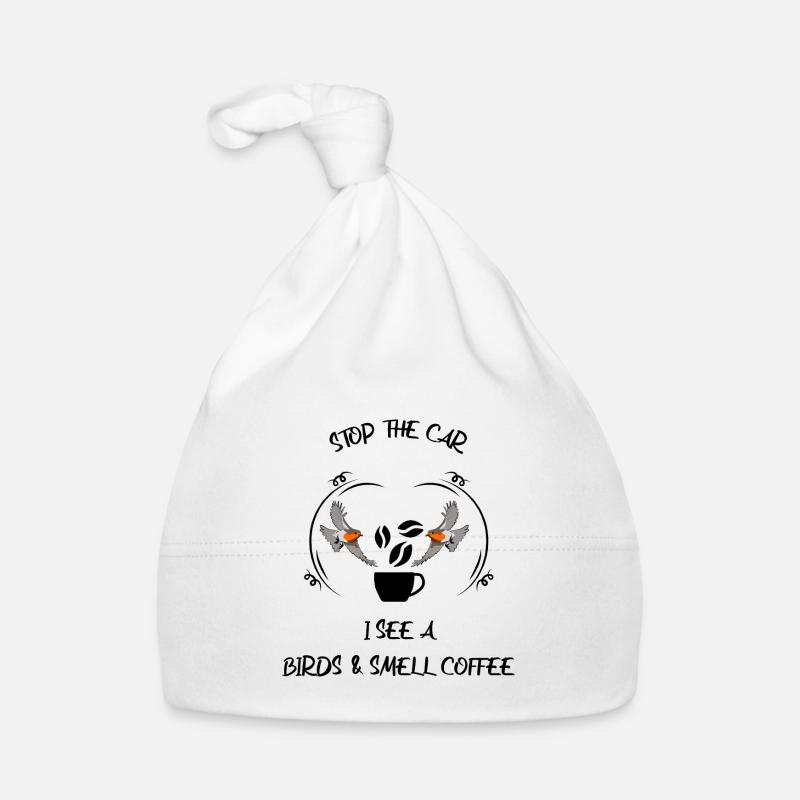 Bird Watching Bird Watching Birding Coffee Organic Baby Cap