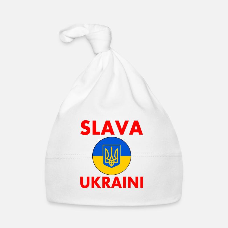 Ukraine Baby Bio-Mütze