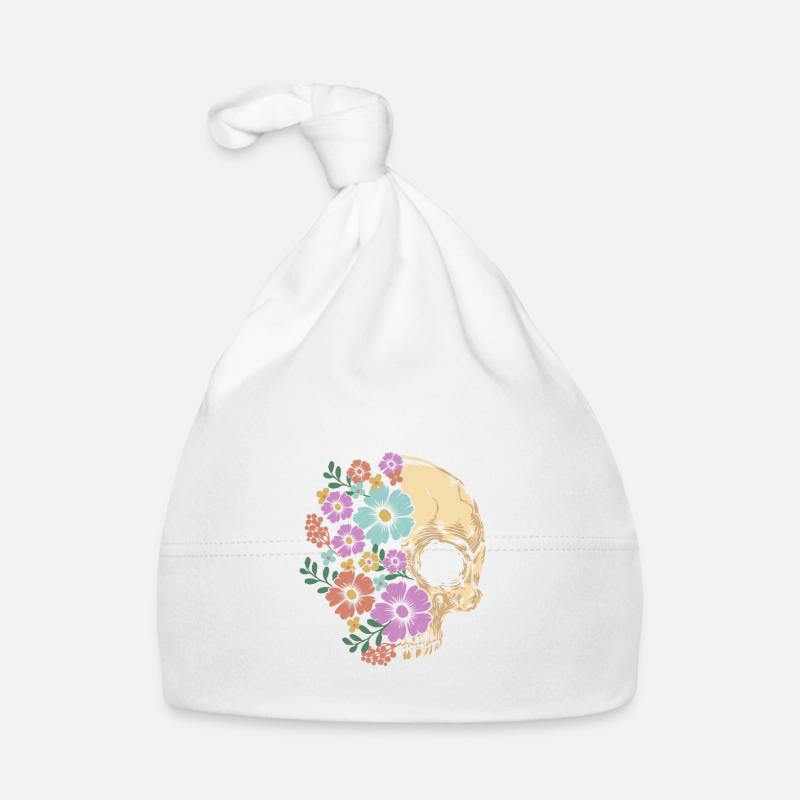 Gut oder schlecht, Old School inspirierter Blumensake Baby Bio-Mütze