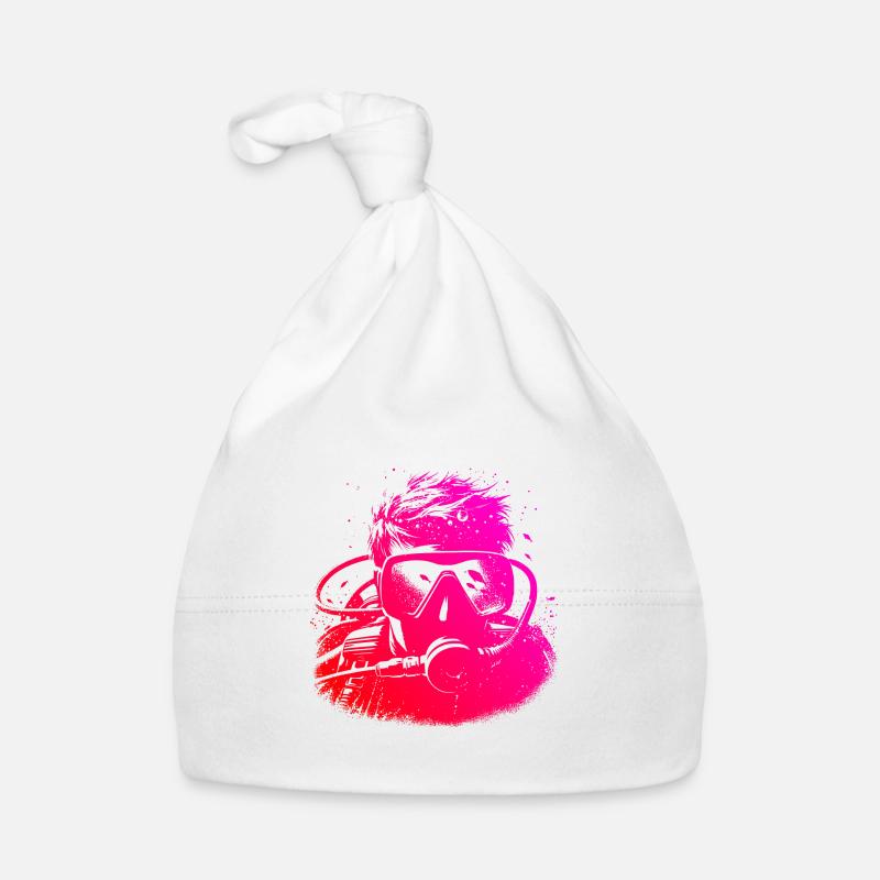 Scuba Diver Scuba Diver Scuba Diving Organic Baby Cap
