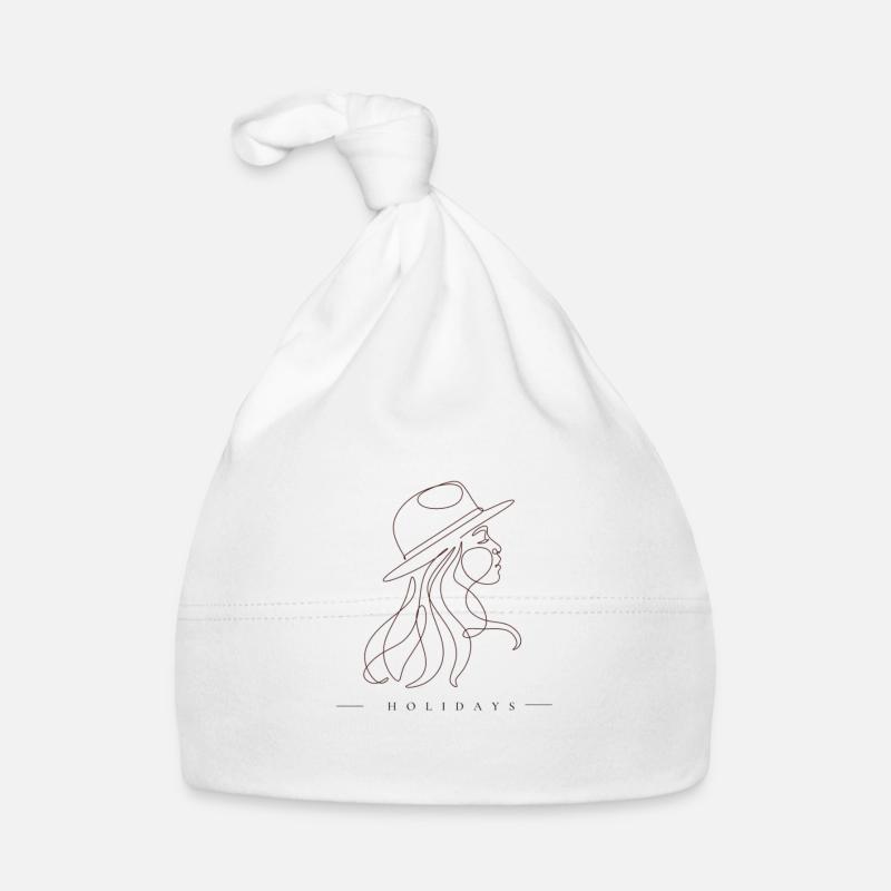 FILLE DE VACANCES Bonnet bio Bébé