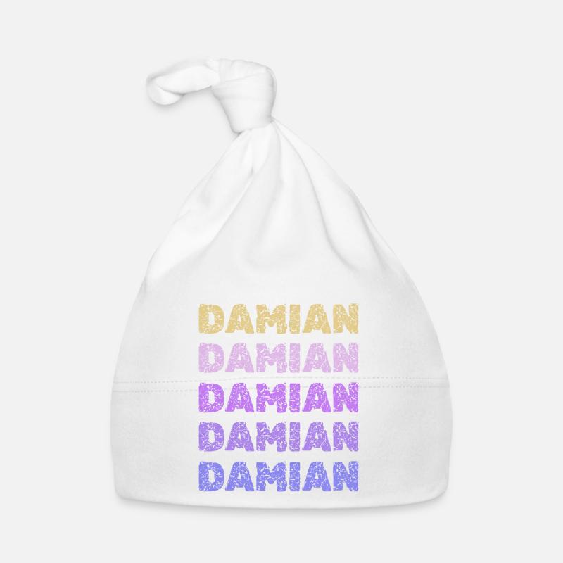 Gift for Damian Organic Baby Cap