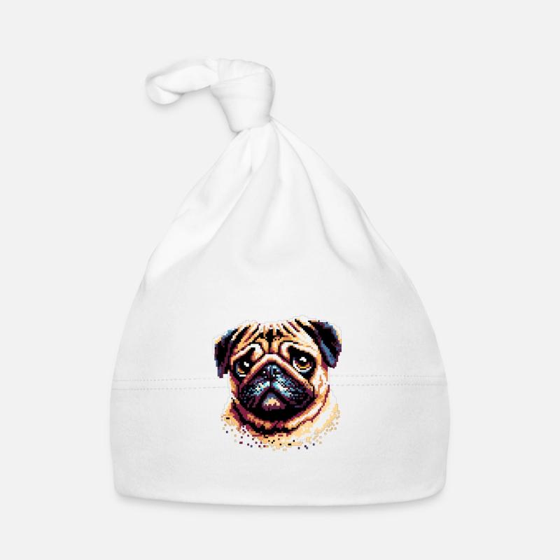 Carlin pixel Bonnet bio Bébé
