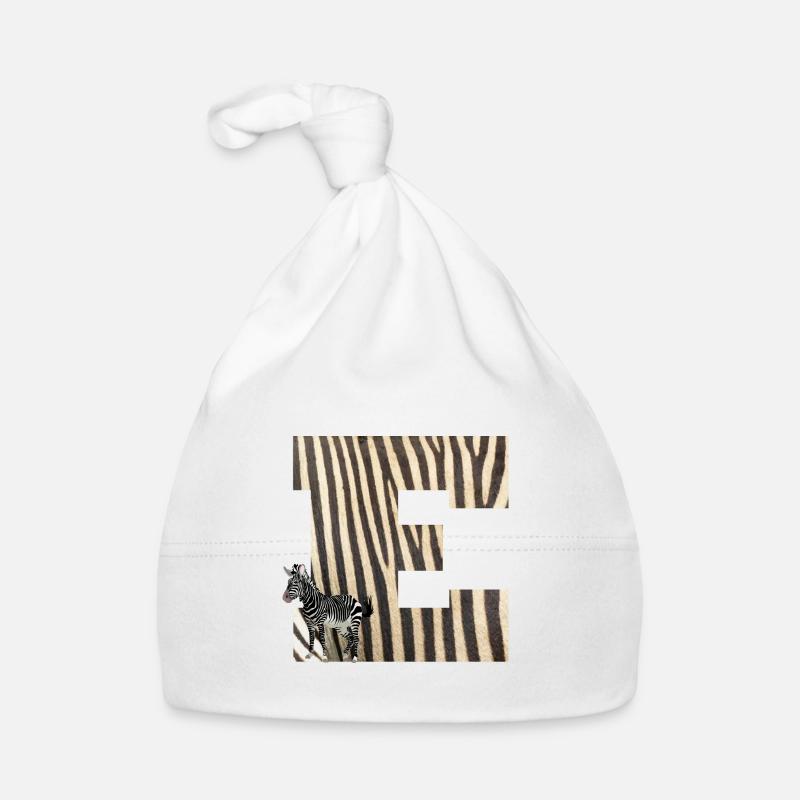 zèbre e Bonnet bio Bébé