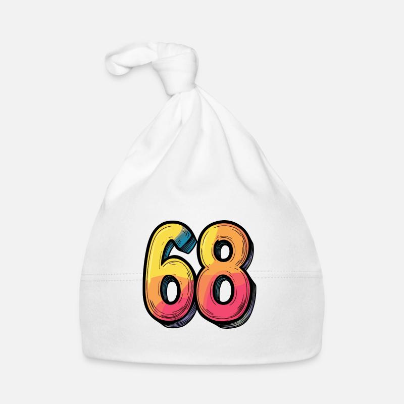 68 Nombre Coloré Bonnet bio Bébé