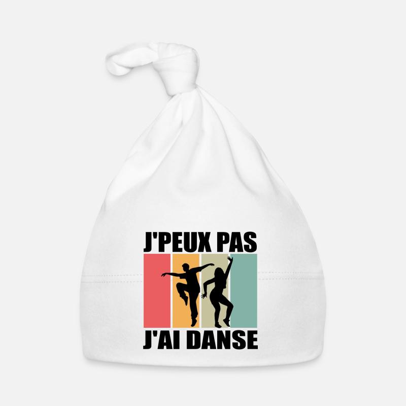 J'peux pas j'ai danse - Je Peux Pas J'ai Danse Bonnet bio Bébé