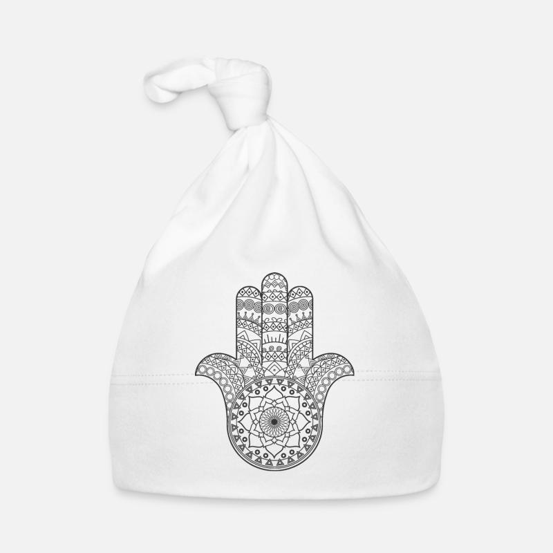 Die Hand der Fatima Baby Bio-Mütze