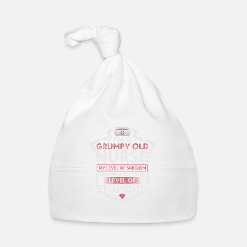Grumpy Old Nurse Baby Bio-Mütze