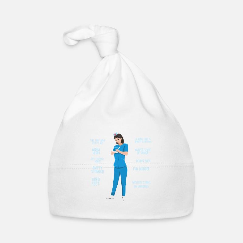 Anatomie d'une infirmière Bonnet bio Bébé