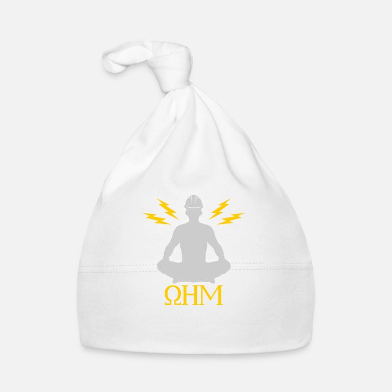 Ohm méditant construction d'électricien Bonnet bio Bébé