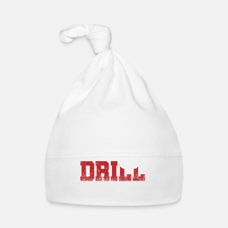 Licence Drill Drôle Dentiste Assistant dentaire Dents Bonnet bio Bébé