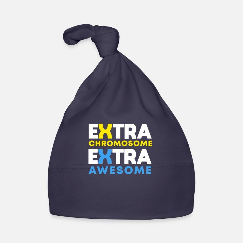 Extra Chromosomes Extra Awesome Down Syndrome Aware Organic Baby Cap