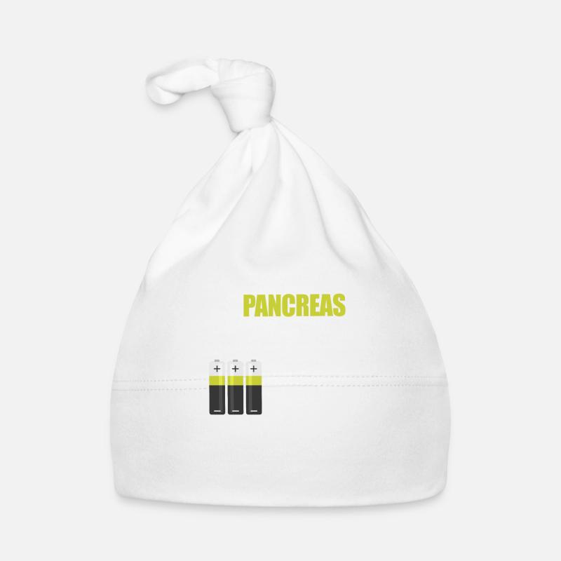 My Pancreas Runs On AAA Batteries Type 1 Diabetes Organic Baby Cap