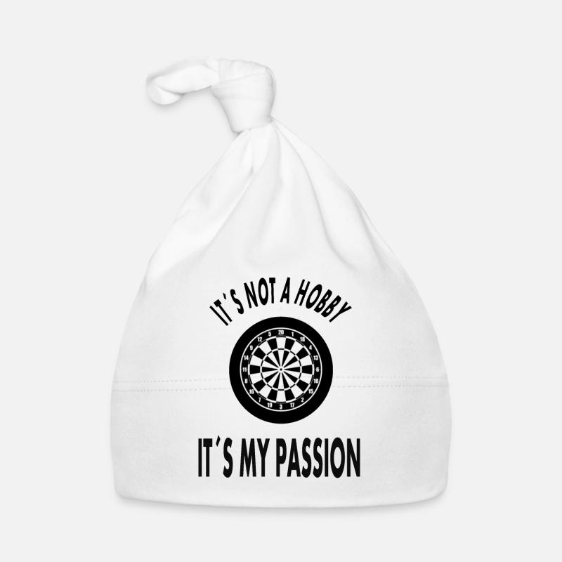 Dart player darts i love playing darts gift Organic Baby Cap