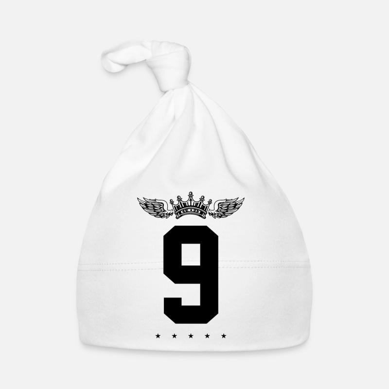 9 Couronne de numéros Bonnet bio Bébé