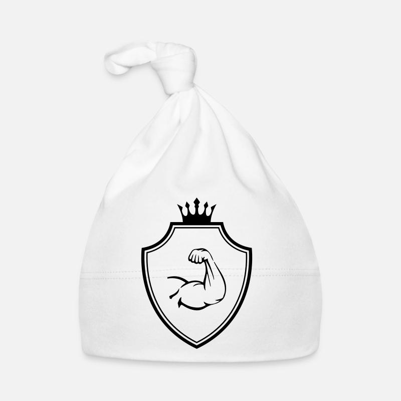 Muscles du bras Crête Biceps Bonnet bio Bébé