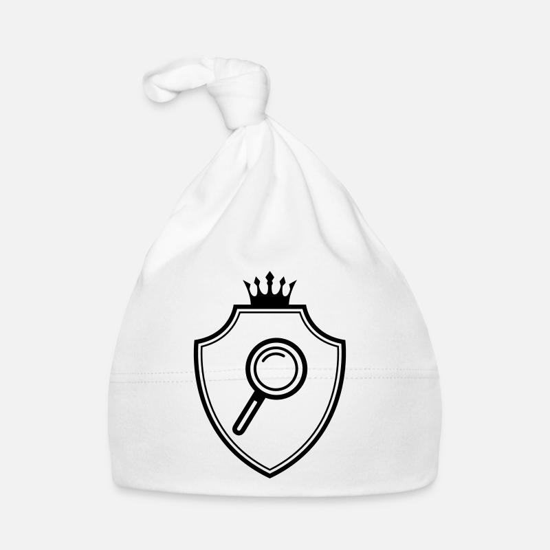 Lupe Wappen Baby Bio-Mütze