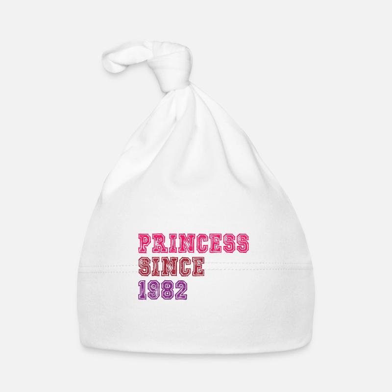 1982 Anniversaire Princesse Bonnet bio Bébé
