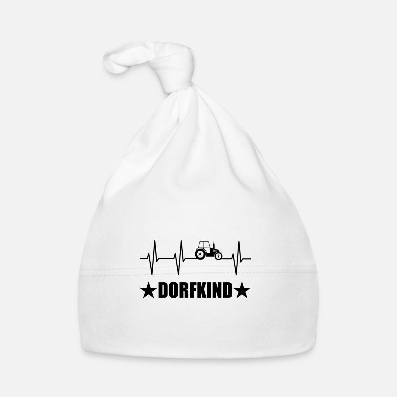 Traktor Baby Bio-Mütze